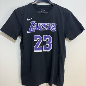 Nike Black Lakers LeBron James Jersey Shirt - Kids L